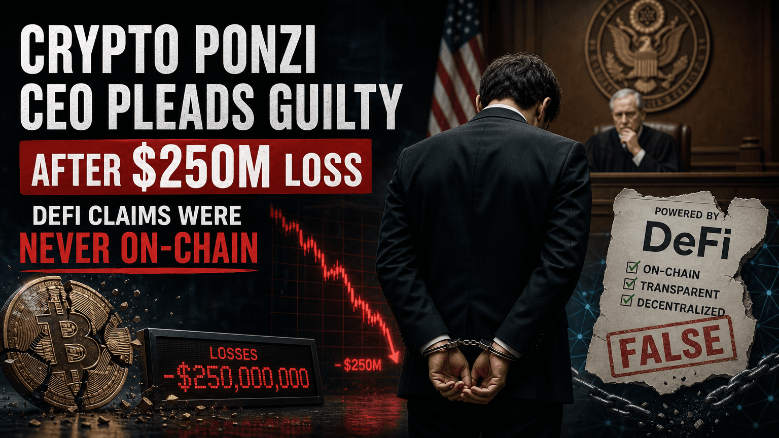 crypto-ponzi-ceo-pleads-guilty-after-250m-loss-defi-claims-were-never-on-chain